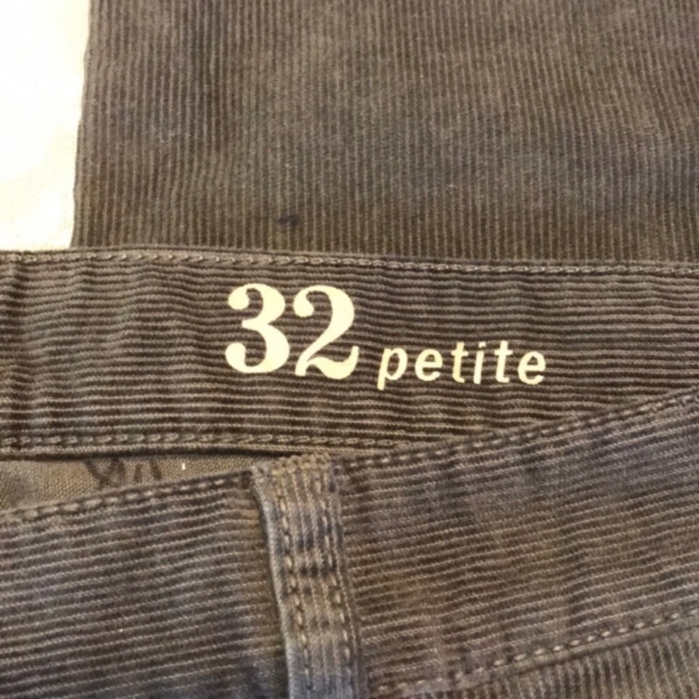 [J. Crew] NWOT Gray High Rise Size 32P Cor… - Picture 4 of 7